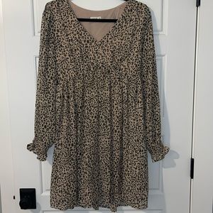 KORI//Leopard dress